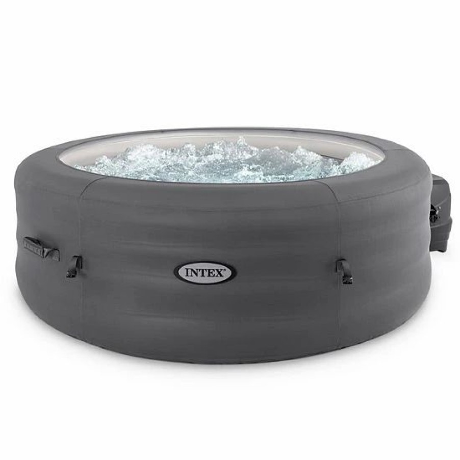 * Intex Simplespa 4 Person Inflatable Portable Hot Tub W/ Energy Efficient Cover Sporting Goods