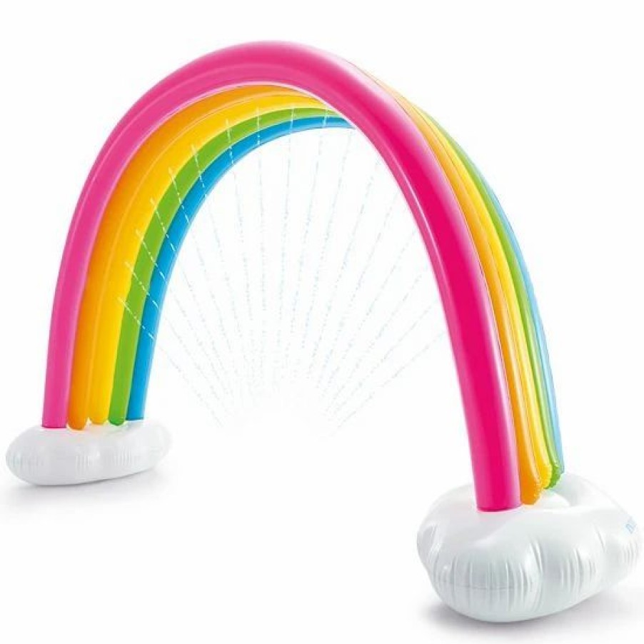 * Intex Rainbow Cloud Sprinkler Outdoor Play Toys