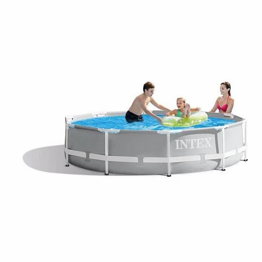 * Intex 10 Feet X 30 Inches Outdoor Swimming Pool W/ Cartridge Filter Pump System Sporting Goods