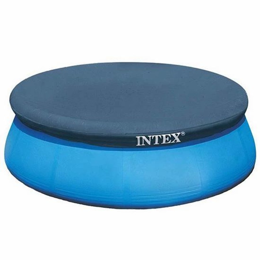 * Intex 15 Foot Easy Set Swimming Pool Debris Cover & Floating Chlorine Dispenser Sporting Goods