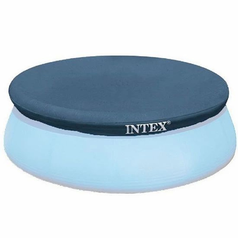 * Intex Steel Frame Above Ground Pool Ladder & Intex 15 Ft Above Ground Pool Cover Sporting Goods