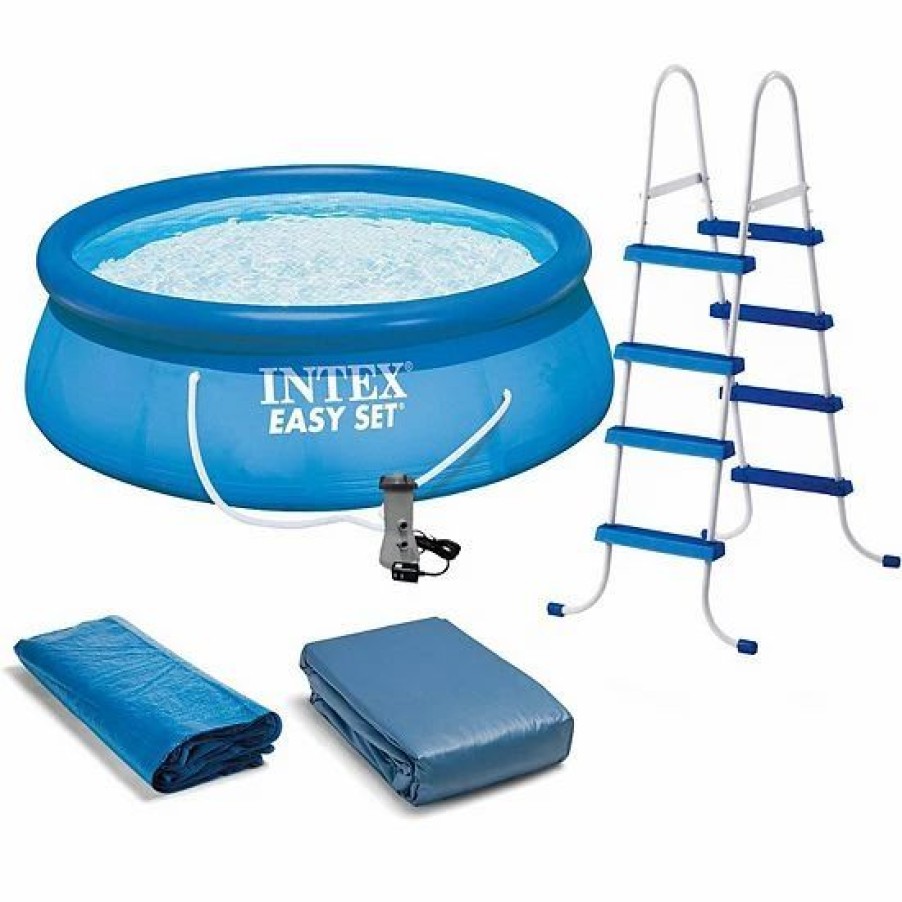 * Intex 15Ft X 48In Easy Swimming Pool Kit W/ 1000 Gph Gfci Filter Pump 26167Eh Sporting Goods