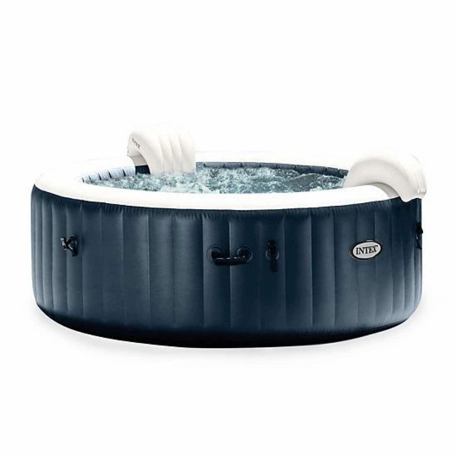 * Intex Purespa Plus Portable Inflatable Hot Tub Bubble Jet Spa W/ Accessory Kit Sporting Goods