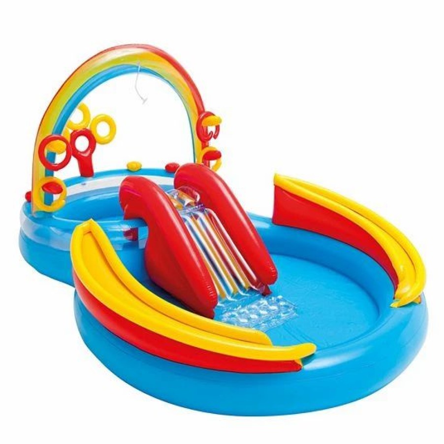 * Intex Rainbow Ring Play Center Outdoor Play Toys