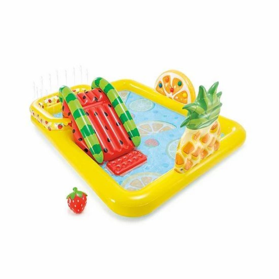 * Intex Fun 'N Fruity Play Center Pool Outdoor Play Toys