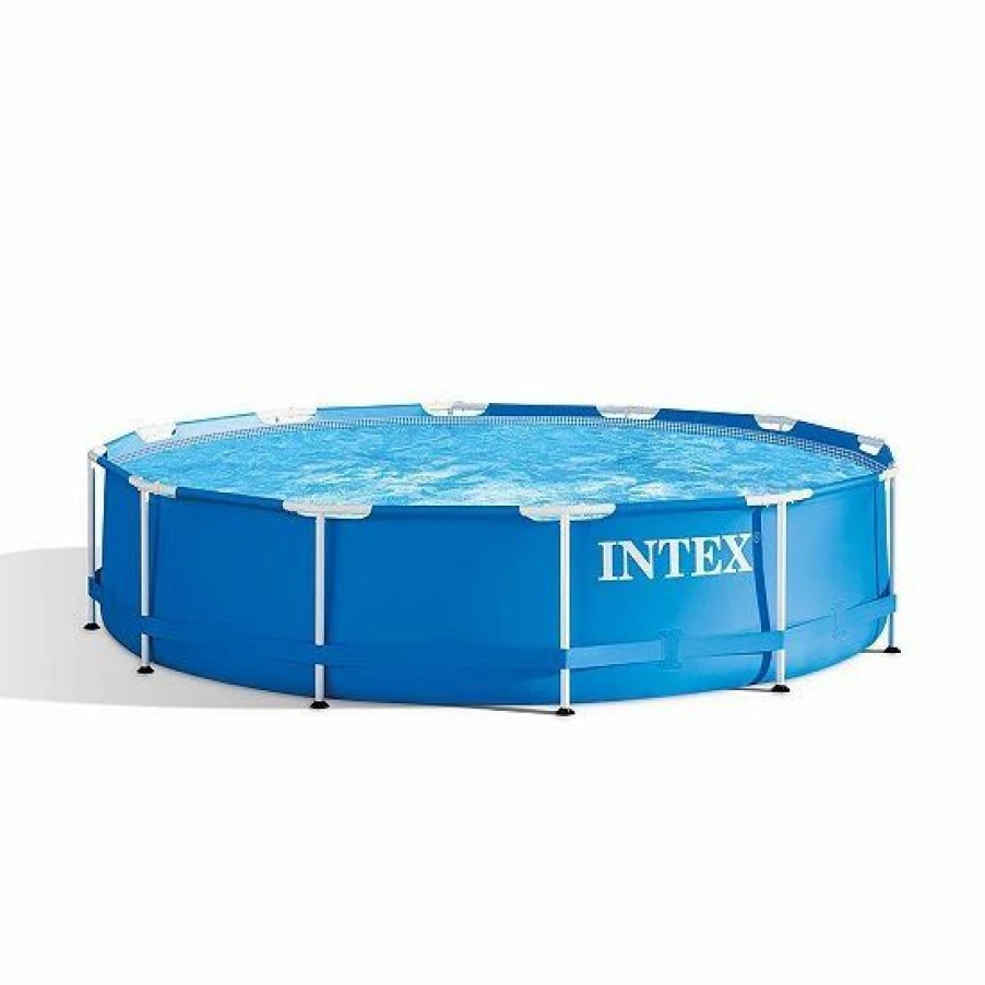 * Intex 12Ft X 30In Swimming Pool & Intex 530 Gph Pool Cartridge Filter Pump Sporting Goods