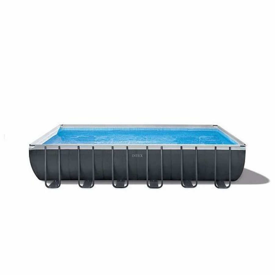 * Intex 26363Eh 24 X 12 X 52 Rectangular Ultra Xtr Frame Swimming Pool W/ Pump Sporting Goods