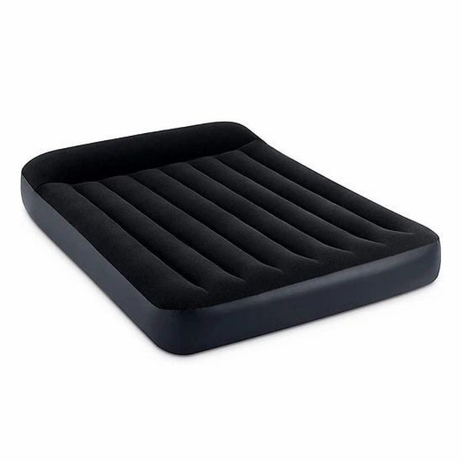 * Intex Dura Beam Pillow Rest Standard Classic Air Bed Inflatable Mattress, Full Mattresses & Accessories