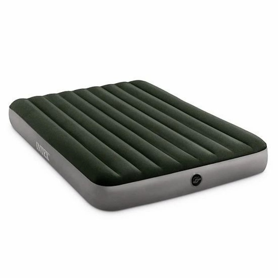 * Intex 64109E Dura-Beam Standard Series Prestige Downy Inflatable Airbed, Queen Mattresses & Accessories