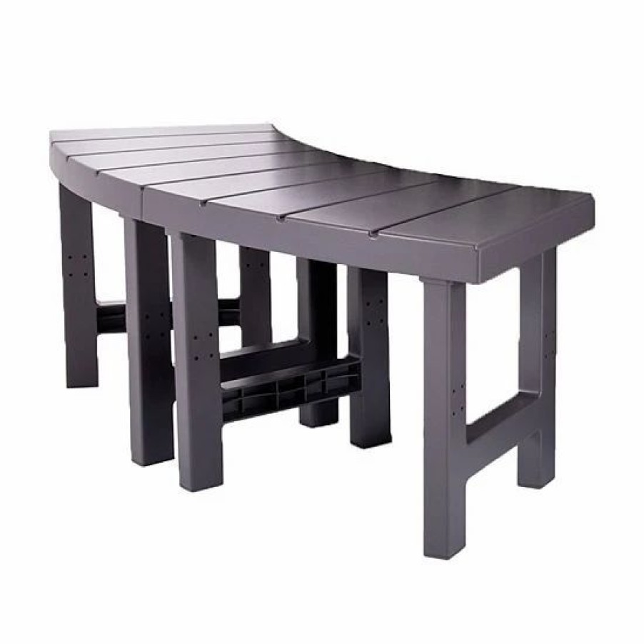 * Intex 28514E 2 Medium Purespa Accessories Benches, Compatible W/ 4 Person Spas Sporting Goods