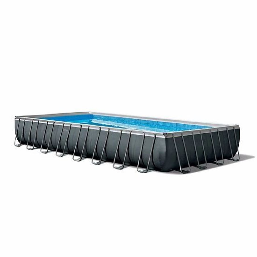 * Intex 26373Eh 32 X 16 X 52 Rectangular Ultra Xtr Frame Swimming Pool W/ Pump Sporting Goods