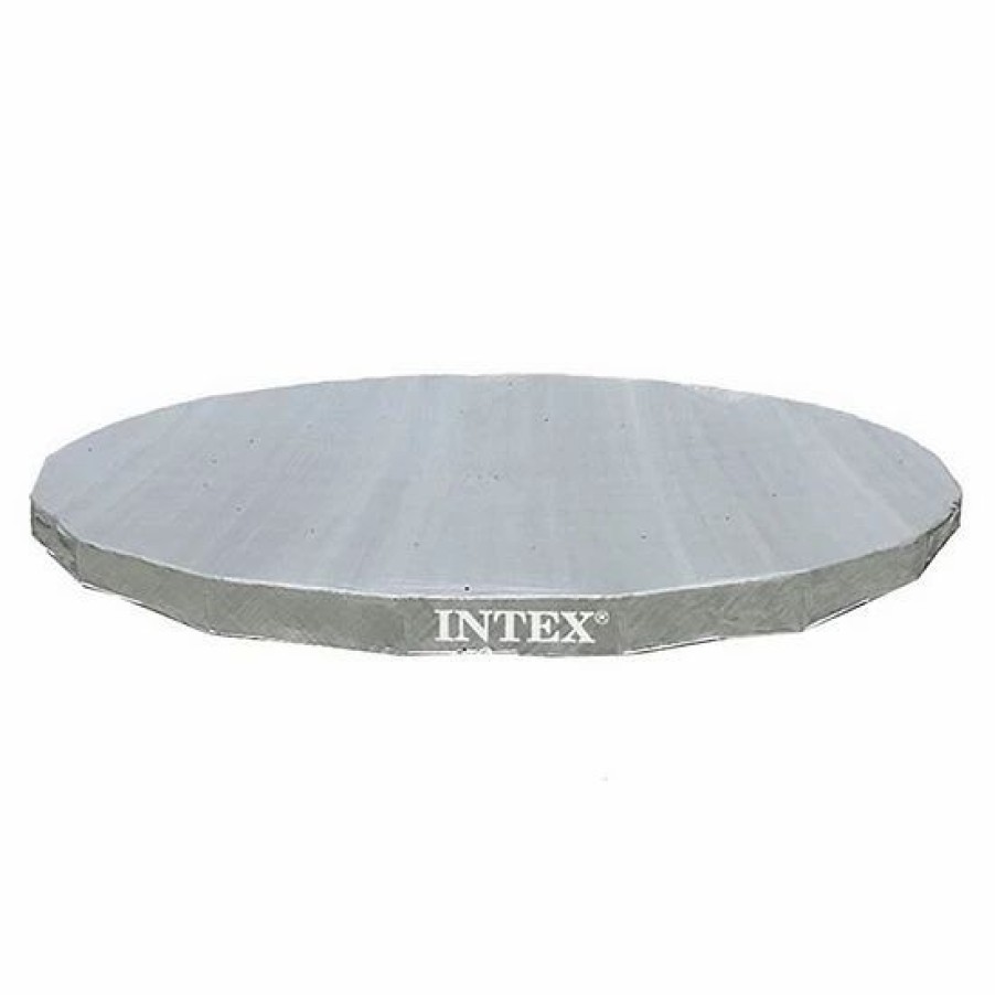 * Intex Uv Resistant Debris Cover For 18 Intex Ultra Frame Swimming Pools, Gray Sporting Goods