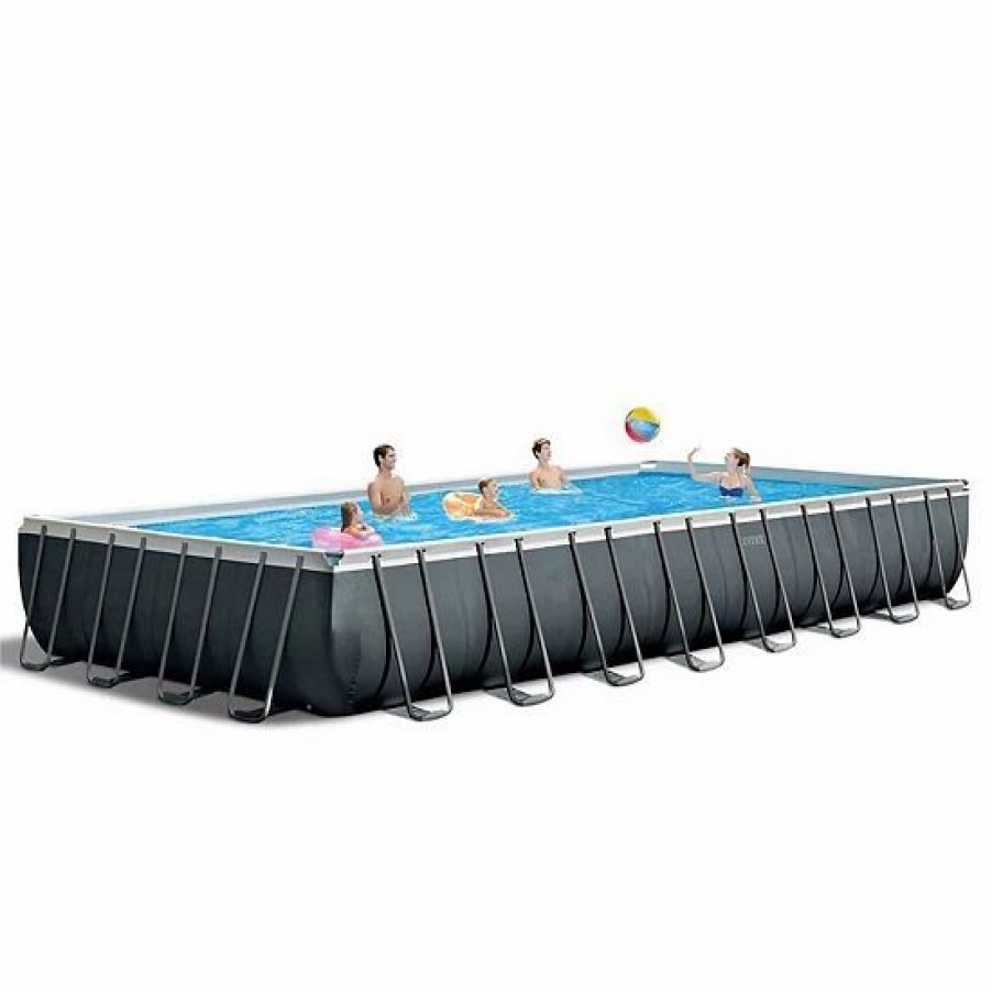 * Intex 26367Eh 24 X 12 X 52 Rectangular Ultra Xtr Frame Swimming Pool W/ Pump Sporting Goods