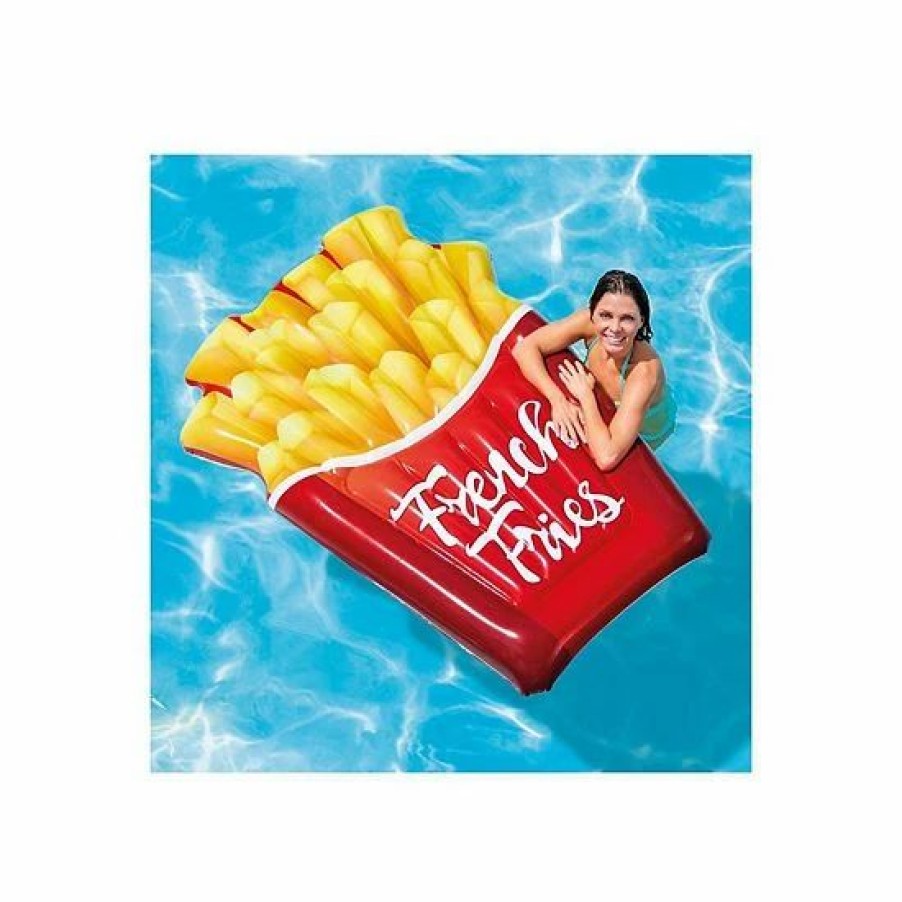 * Intex Sand & Summer French Fries Pool Float Outdoor Play Toys