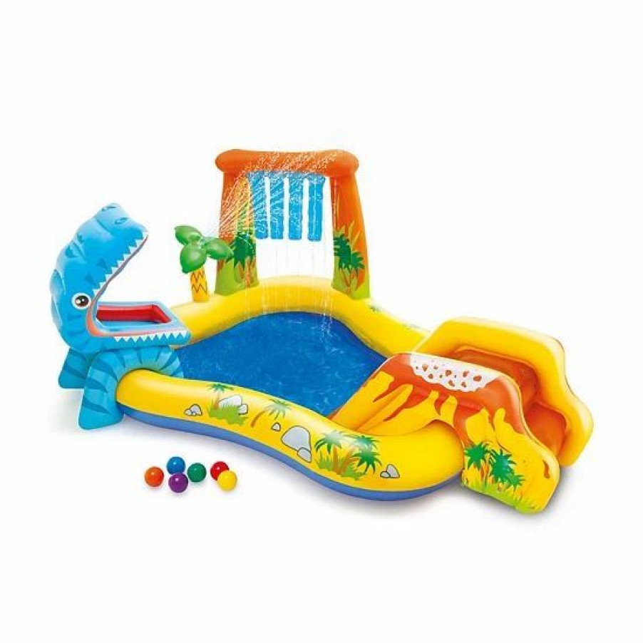 * Intex Dinosaur Play Center Pool Outdoor Play Toys