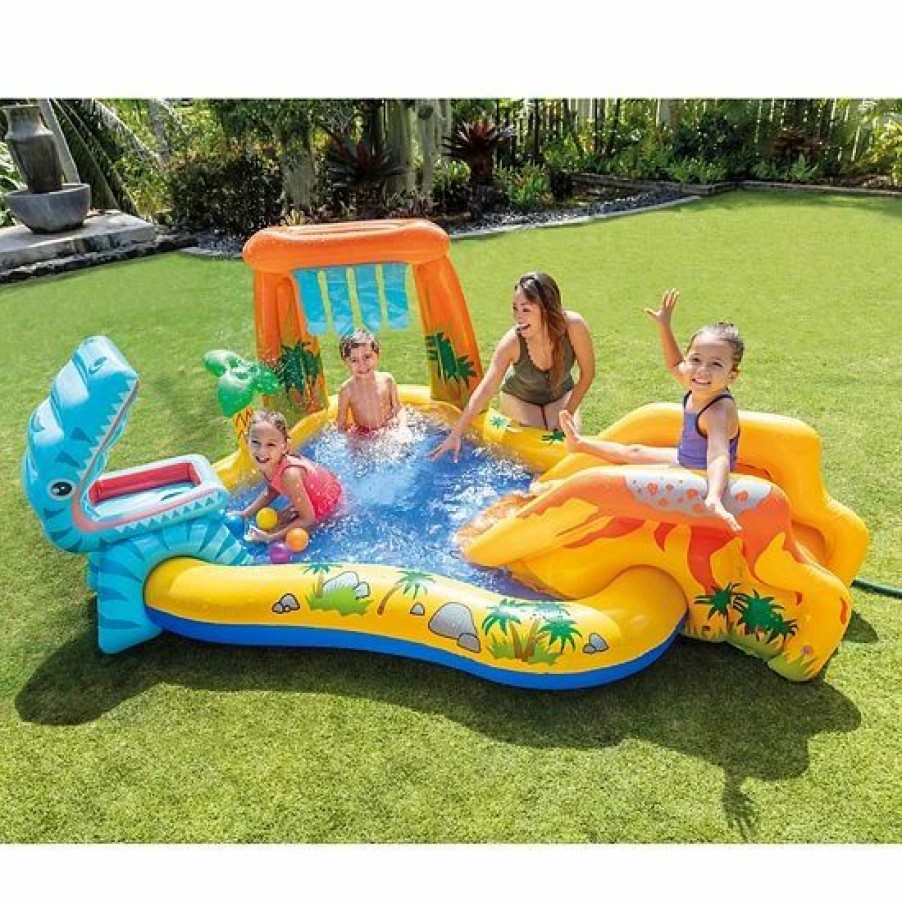 * Intex Dinosaur Play Center Pool Outdoor Play Toys