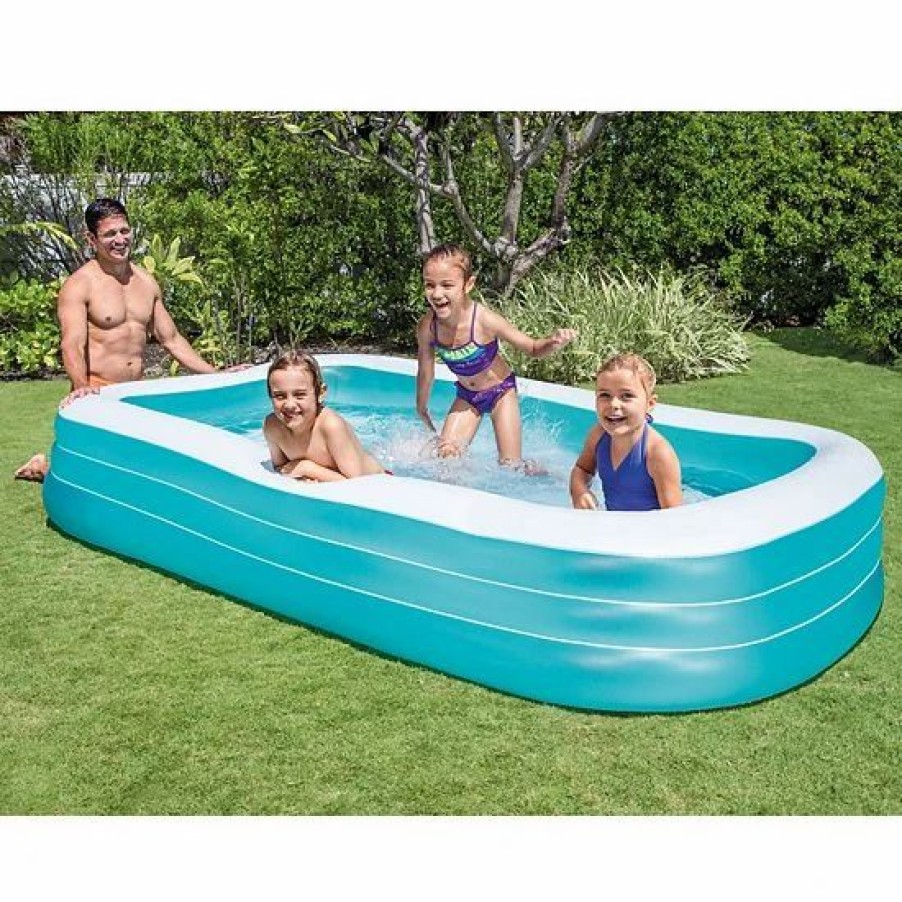 * Intex 120 X 72 X 22 Swim Center Family Inflatable Pool Sporting Goods