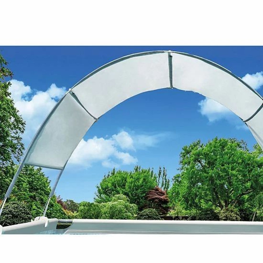 * Intex 28054E Protective Canopy For 9 Foot Or Smaller Rectangular Swimming Pools Sporting Goods